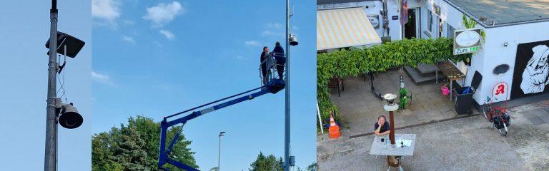 Das „Ei“ hängt…