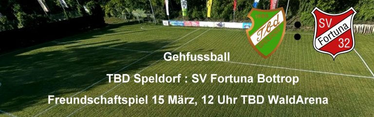 Freundschaftsspiel TBD Speldorf : SV Fortuna Bottrop
