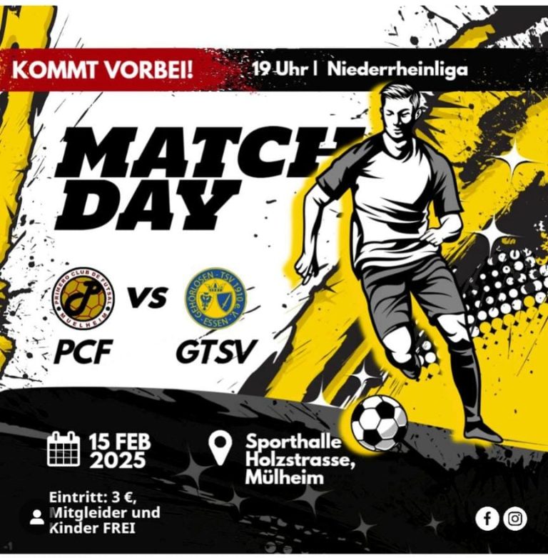 Futsal am Samstag…