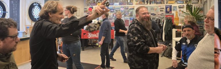 Dart am Freitag und Technik vom Feinsten…