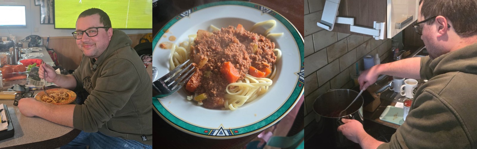 Sport, Kochen, Beflaggen am Samstag…