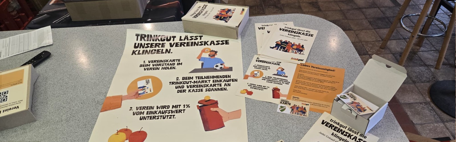 Aktion Trinkgut beginnt… Aktion Trinkgut beginnt…