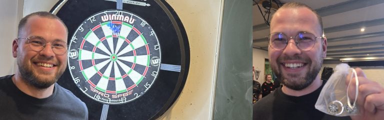 Die zweite offizielle Dart 180…