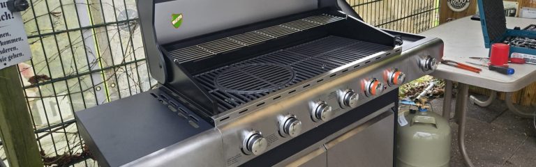 Neuer Grill ist da…