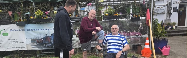 Gehfussball am Dienstag…